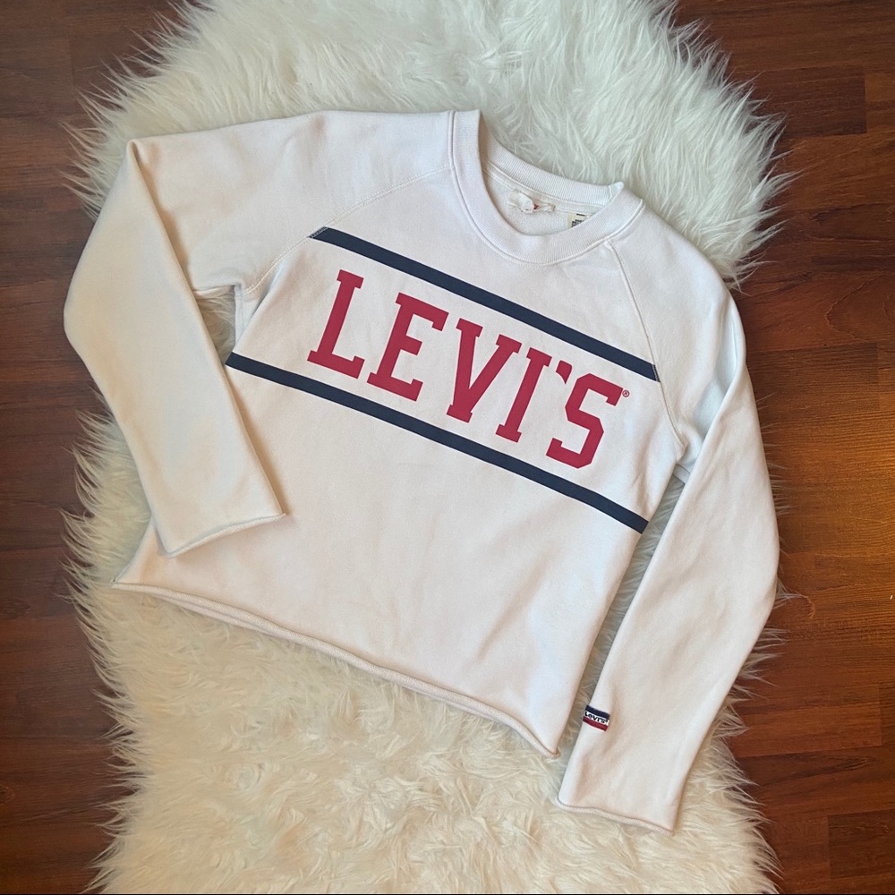 Retro Levi’s Cutoff Sweatshirt XS